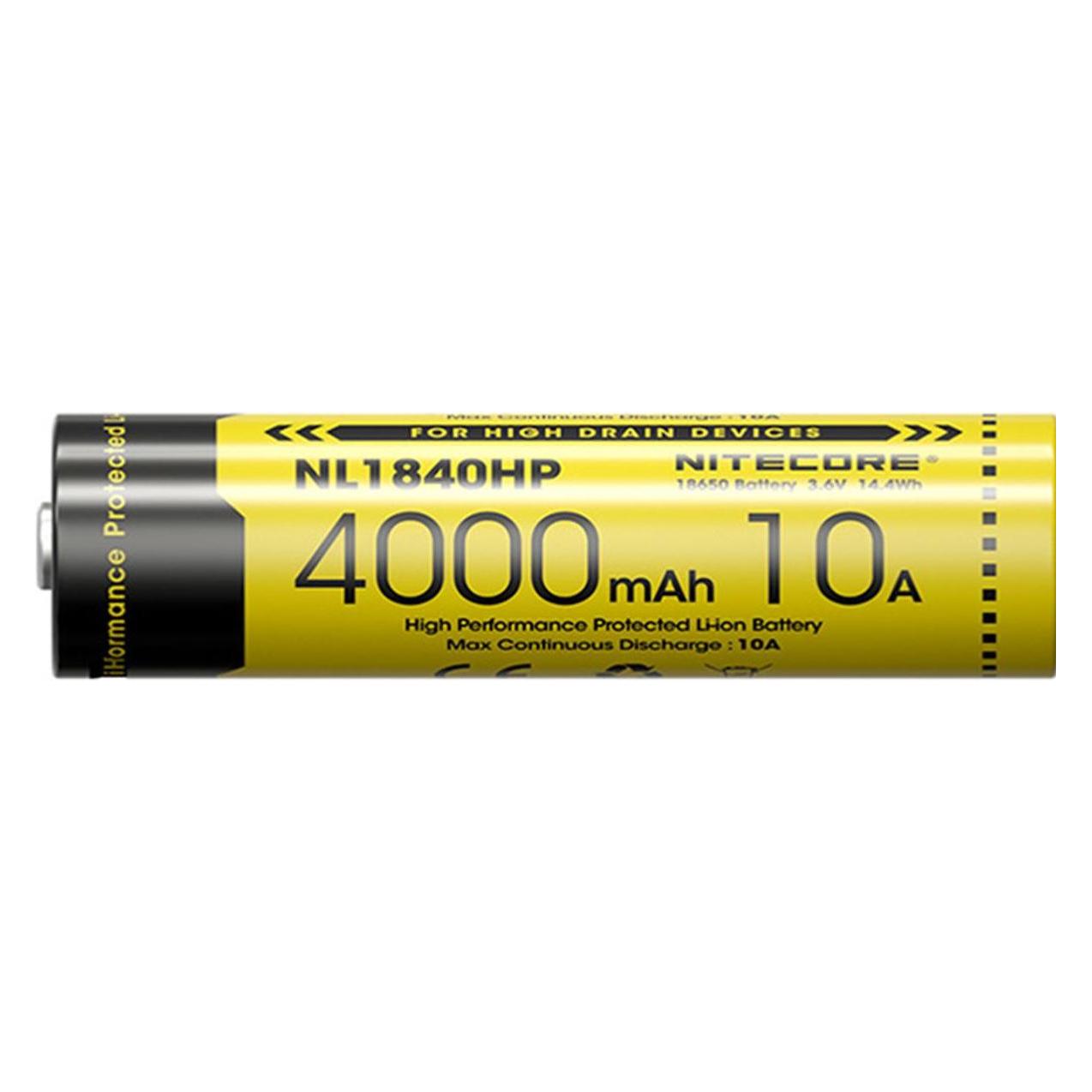 Nitecore NL1840HP (1 Stk., 18650, 4000 mAh) (NT-NL1840HP)