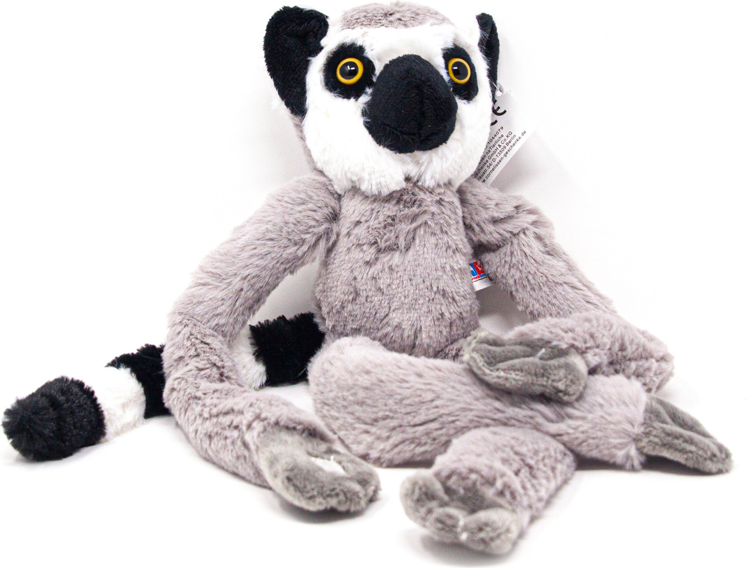 Cornelissen Knuffel Lemur met klauwen 43 cm