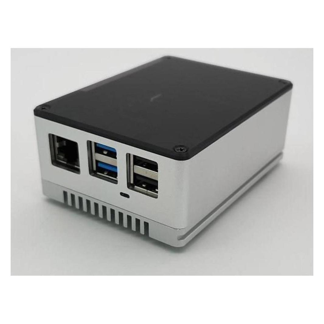 Allnet Rock Pi Aluminium Gehäuse ecoPI PRO LP silber (RockPi_GH_PROLP_SV)