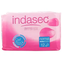 Indasec Compresses Incontinence Normal 12 Einheiten