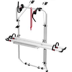 Fiamma Heck Fahrradträger Carry-Bike VW T5 D / T6 D Fahrradträger für 2 Fahrräder, E-Bike geeignet (Silber)