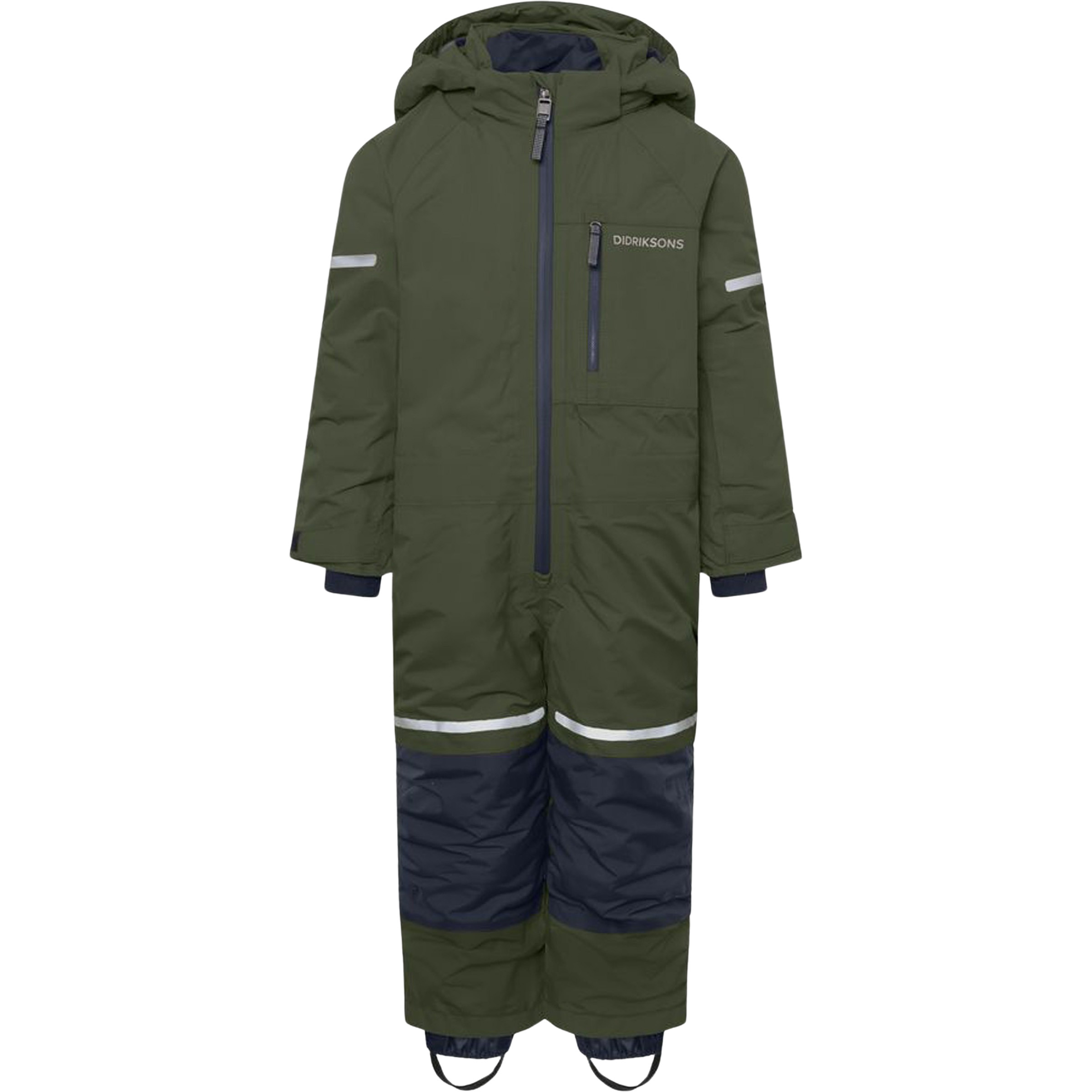 Didriksons Falken 2 Schneeanzug Kinder Overalls deep green Größe 130 Lifestyle | Skifahren Wasserdicht