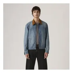 Levi's für Herren. 005AF-0003 Jacke Castro full zip blau (XL), Lässig, Baumwolle