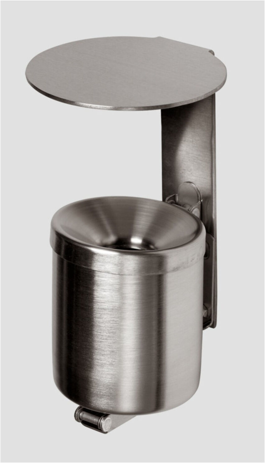 VAR Wandascher WH 10 Edelstahl mit Dach VA 0,6 l (33331)