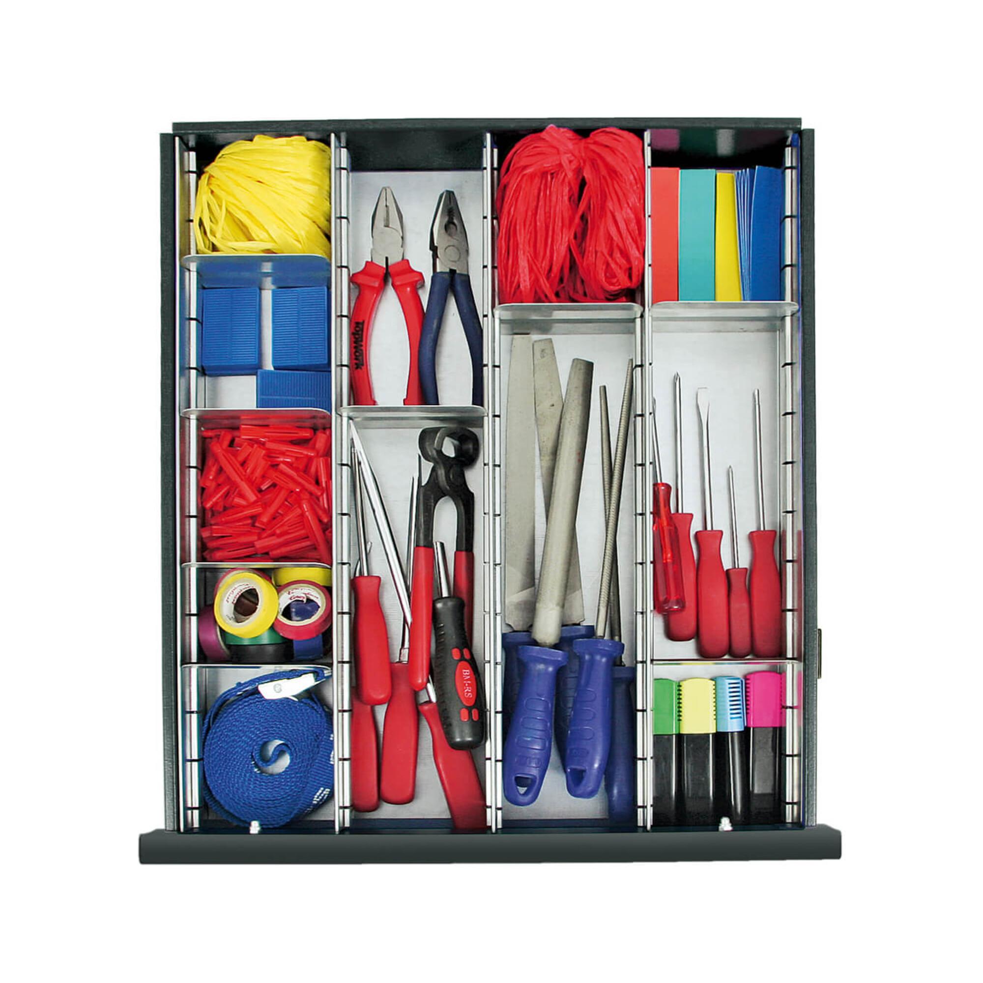 Stumpf Einteilungs-Set 100 mm hoch, 12-teilig ; Stumpf Metall (7001111)