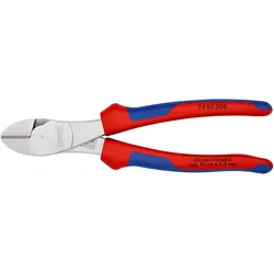 Knipex, Bolzenschneider + Seitenschneider, Kraft-Seitenschneider (200 mm)