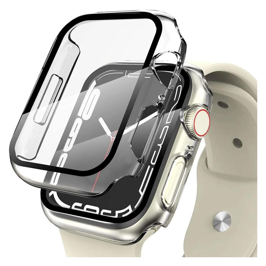 Tech Smartwatch Apple 7 Bildschirmrahmen, Silberfarbe, 45 mm (THP766CL)