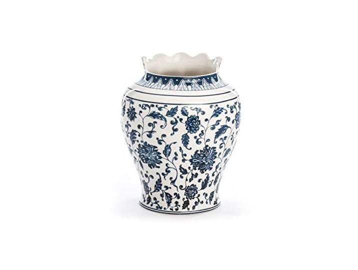 SELETTI Vase en Porcelaine - Diamètre : 23 cm - H.26 Hybride Melania Vaso in Porcellana Hybrid Melania Seletti – 09770Quando l'arte si mette a tavola e arreda la casa! Il vaso della collezione