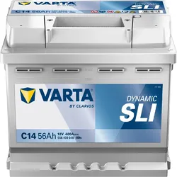 Varta C14 Dynamic SLI 556 400 048 Autobatterie 56Ah (Black Dynamic)
