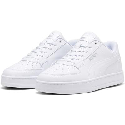 Sneaker PUMA "CAVEN 20", Damen, Gr. 42, puma weiß, puma silber, Synthetik, unifarben, Schuhe Sneaker