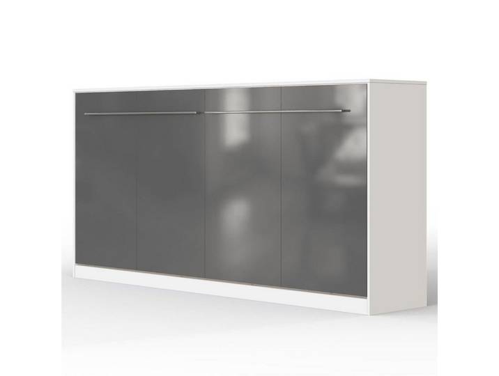 SMARTBett Schrankbett Standard 90x200 120x200 140x200 160x200, 41 FARBKOMBINATIONEN horizontal/quer oder vertikal/hochkant klappbar