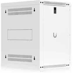 Ubiquiti Wandschrank 12U Rack 19 / 12HE / Weiss, Glastür (12 HE, 19 Zoll Rack), Serverschrank, Weiss
