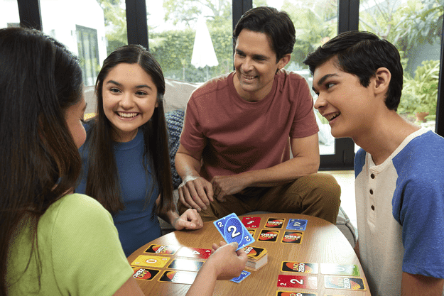 Uno Zero Card Game by Mattel for Family Fun and Entertainment, Ages 6+, 2-10 Players