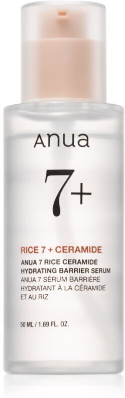 Anua Rice 7 Ceramide Hydrating Barrier Serum intensive skin hydrating serum to restore the skin barrier 50 ml