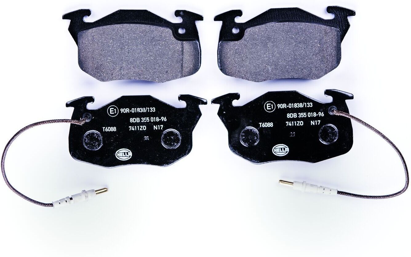 HELLA 8DB 355 018-961 Brake pad set