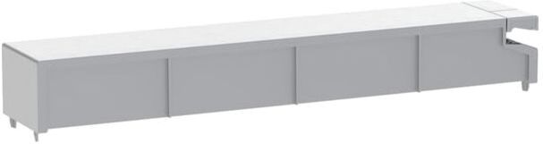 Geberit Spülkastendeckel 243440TA1 Aluminium gebürstet, zu Sanitärmodul Monolith