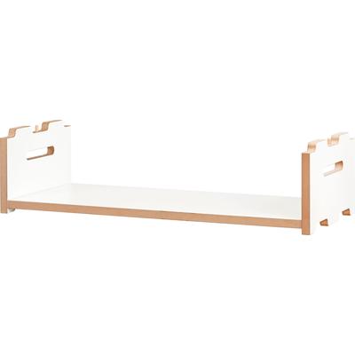 Mehrzweckregal TOJO "hochstapler", weiß, B:76cm H:17,5cm T:32cm, MDF, Regale, Mehrzweckregal Standregal, Grund- und Anbaumodule, die miteinander kombiniert werden können
