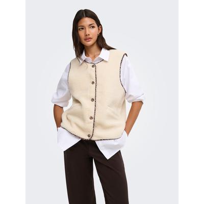 ONLY "ONLBABY LIFE TEDDY VEST PNT CS" Kunstfaser