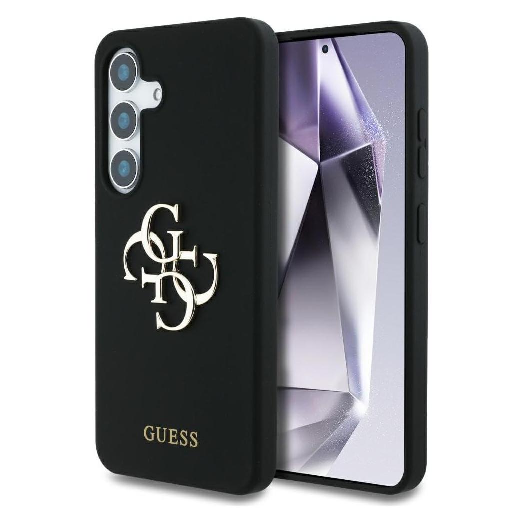 Guess Silicone 4G Big Logo Case für S931B Samsung Galaxy S25 - black (Samsung Galaxy S25) (GUHCS25SS4SMDK)