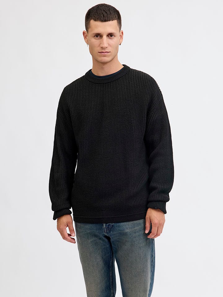 Jack & Jones Pullover "Kaito" in Schwarz - S