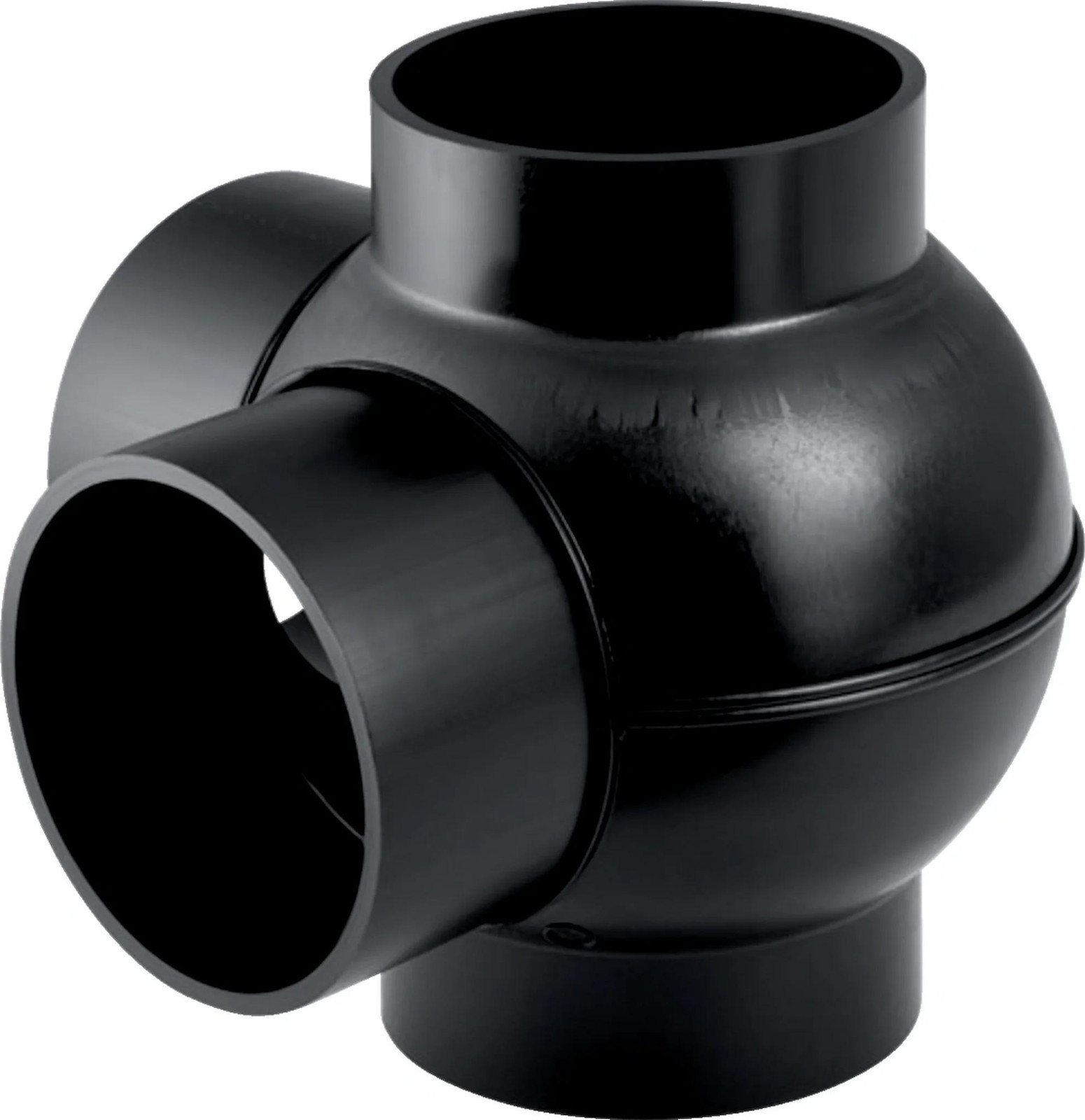 Geberit GE PE dubbele bocht, 88,5/90 graden, diameter 110/110 mm