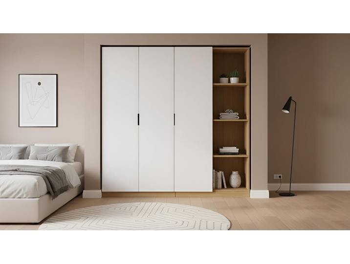 Schlafzimmer-Kleiderschrank nach Maß Premium Dekore Eiche