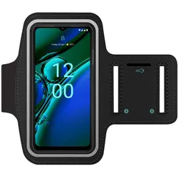 SmartFitness Nokia G42 Handy Sport Armband, Smartphone Sportarmband, Schwarz