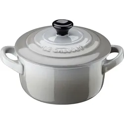 Mini Cocotte Back- und Servierplatte 250 ml hellgrau
