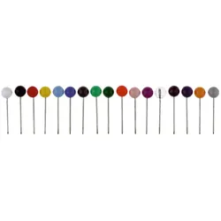 ALCO Landkartennadeln 813 8x16mm gelb