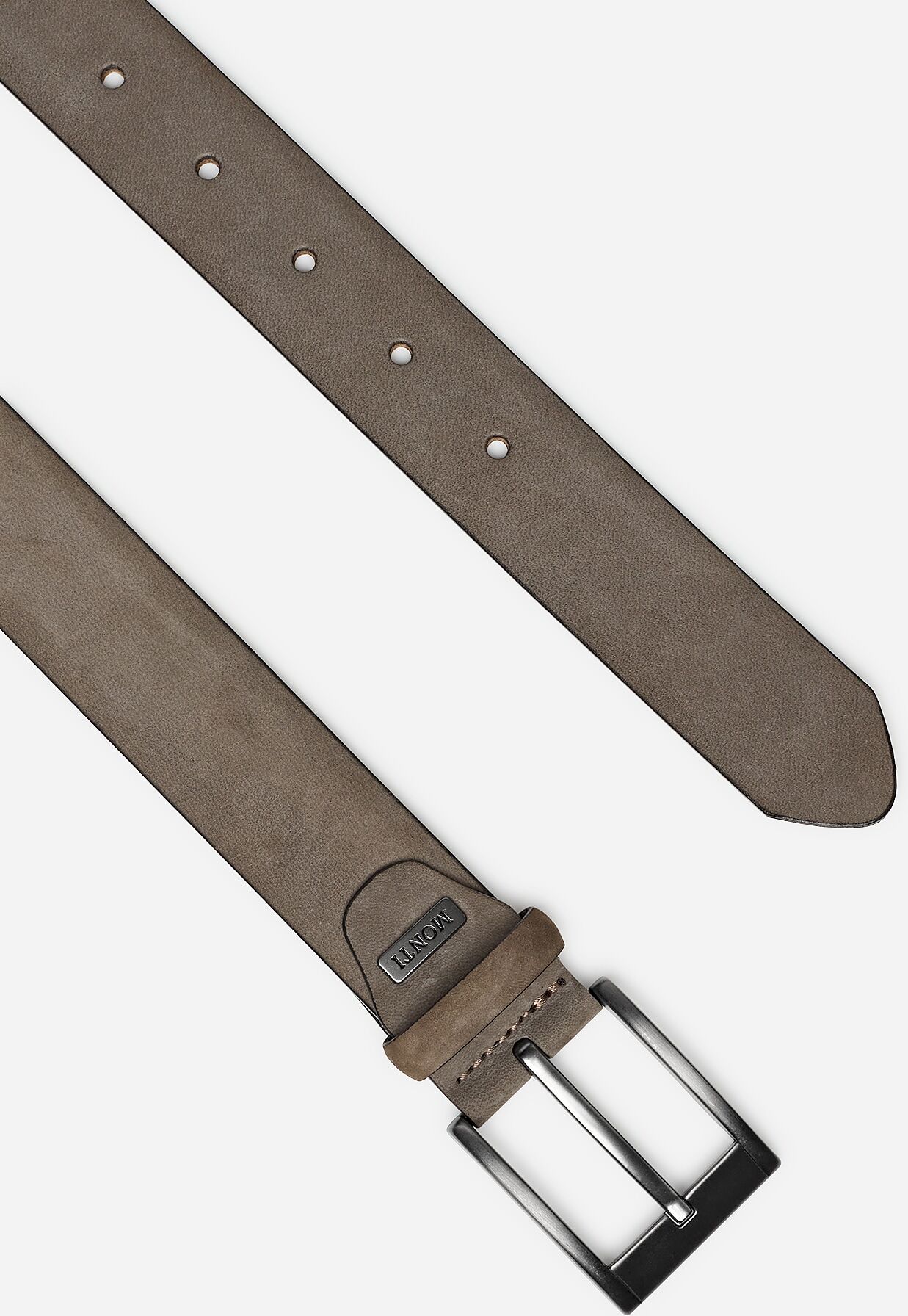 Ledergürtel MONTI "MAASTRICHT", Herren, Gr. 90, beige, Rindsleder, Gürtel Ledergürtel, matt, weich, elegant, casual
