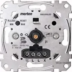 Merten Univers Drehdimmer-Einsatz für LED-Lampen MEG5134-0000