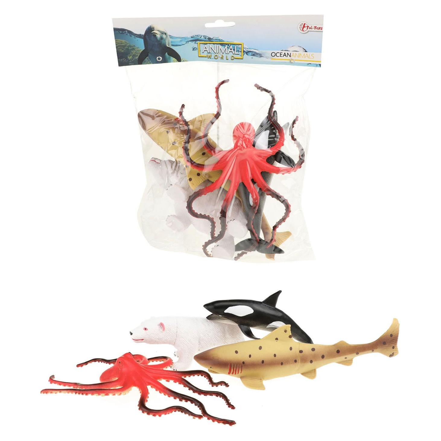 Toi-Toys Tierwelt Meeresbewohner Deluxe, 5tlg. (21353546)