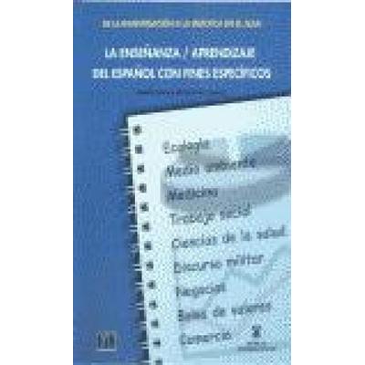 La enseñanza/aprendizaje del español con fines específicos, Taschenbuch von Josefa Gómez de Enterría, Editorial Edinumen, 978-84-89756-61-8