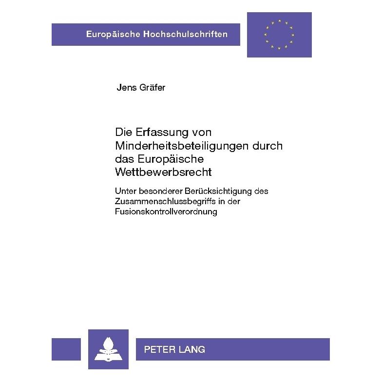 Umbreit Gräfer:Die Erfassung von Minderheitsbet (64885779)