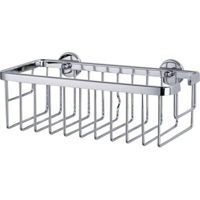 Tesa 40201-00000-00 ALUXX Duschkorb Klebstoff Chrom (glänzend)