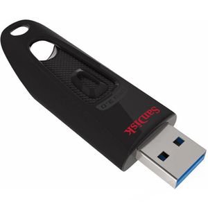 SanDisk USB-Stick Ultra, 128 GB, bis 130 MB/s, USB 3.0