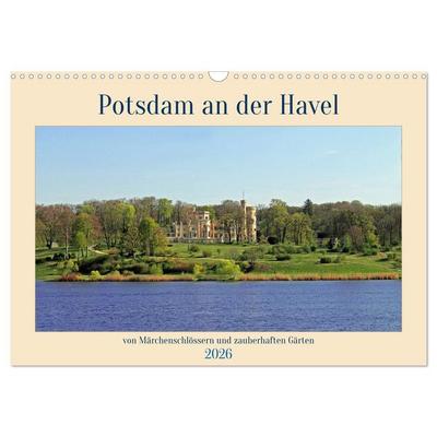 Potsdam an der Havel (Wandkalender 2026 DIN A3 quer), CALVENDO Monatskalender