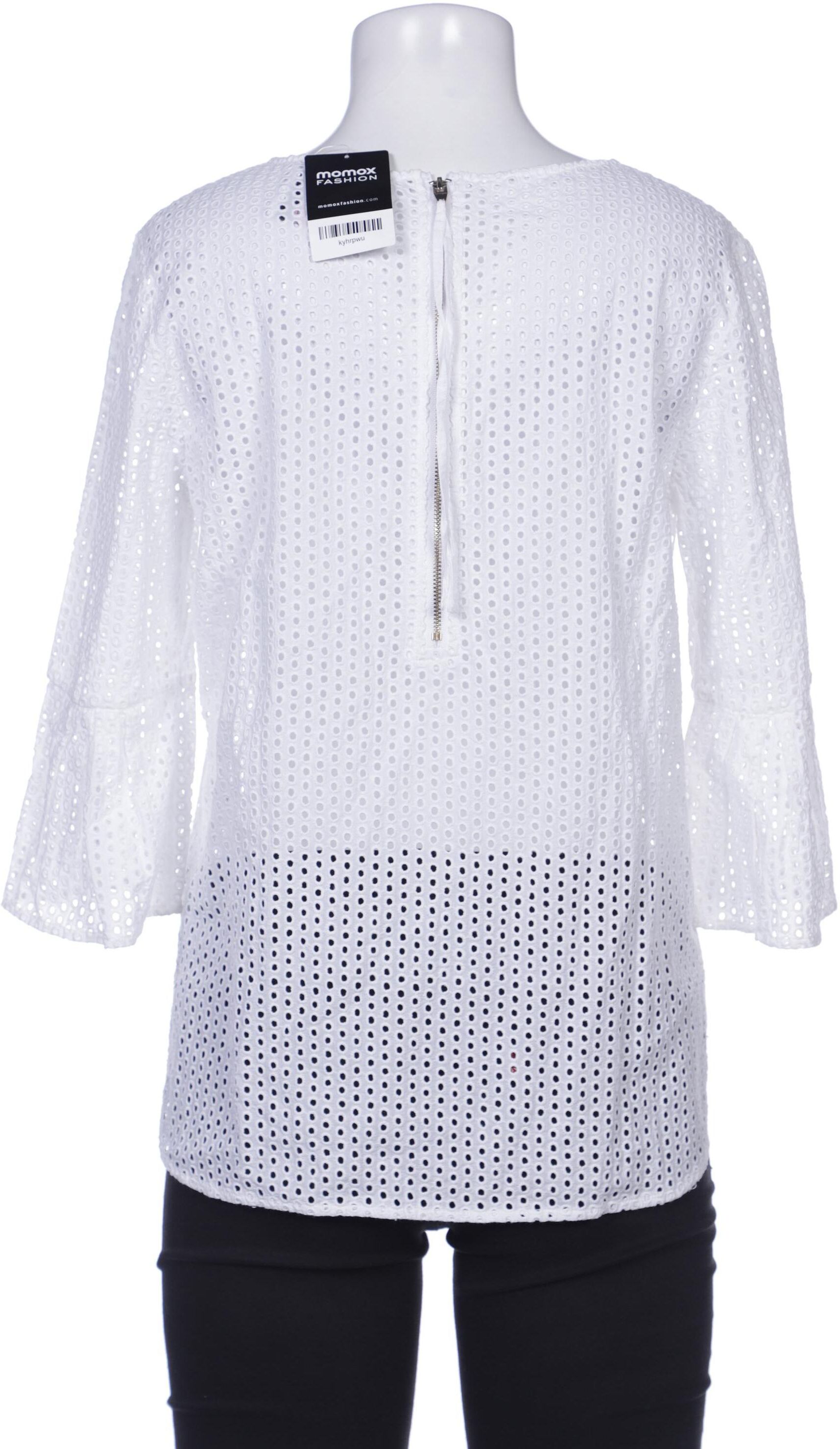 Herzensangelegenheit Damen Bluse, Weiß, Gr. EU 36, Baumwolle - Second Hand