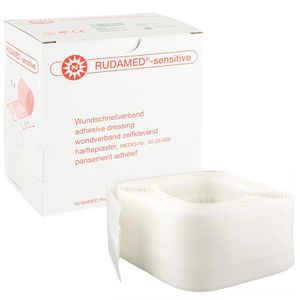 Nobamed Pflaster Rudamed Sensitive, sensitiv, elastisch, atmungsaktiv, 5m x 6cm
