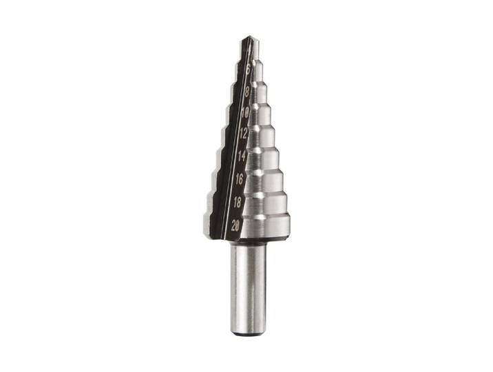 Wolfcraft Stufenbohrer HSS 4-20mm