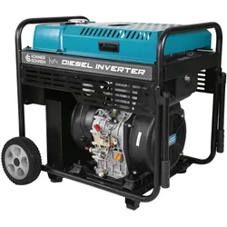 "Könner & Söhnen" Inverter-Generator KS 9500iDЕ ATSR - 9.5kW Nennleistung - Dieselmotor - 230V