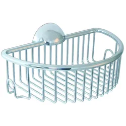 Bravat Duschkorb Rom - 85 cm Höhe, chrom
