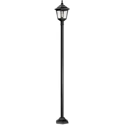 Elstead Lighting Kerry Außenmastleuchte Serie Kerry Schwarz E27 IP44 1910 mm