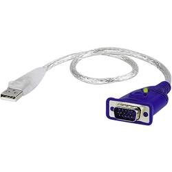 ATEN 2A-130G VGA EDID Emulator [1x VGA-Stecker - 1x D-SUB-Stecker 15pol.] Transparent 0.35 m