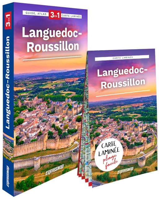 Guide, Atlas & carte routière - Languedoc-Roussillon   Express Map