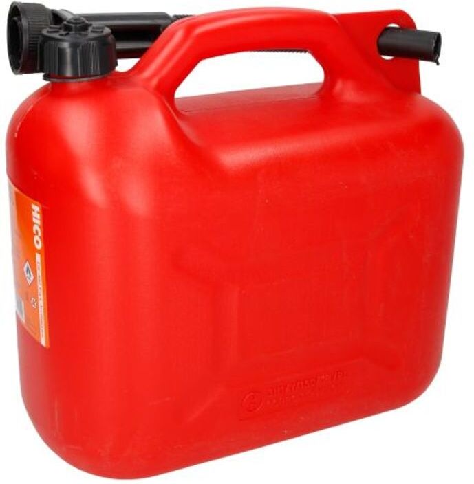 Recipiente de plástico com funil BORG-HICO 10 litro