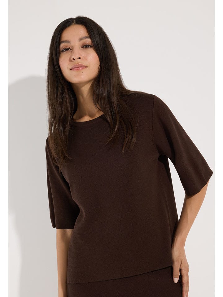 More & More Shirt in Braun - 38