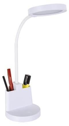LABOR Ideus 03823 Bureau lamp met dimbare LED-verlichting en aanraakschakelaar, wit