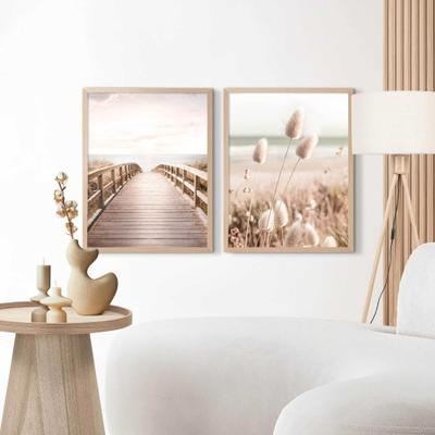 Bilderrahmen REINDERS "Poster 40x50 buche", beige (buche), Bilderrahmen, B/H/T: 43,5cm x 53,5cm x 2cm, MDF, Bilderrahmen, Wohnzimmer - Buche - MDF - Kein Thema - 43,5x53,5 cm, B:43,5cm H:53,5cm T:2cm