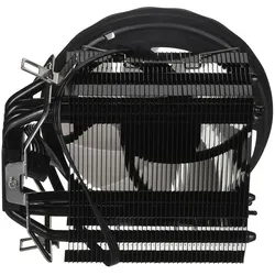 AeroCool Kühlung PGS RAVE 4 FRGB PWM 4P (25 mm), CPU Kühler, Schwarz